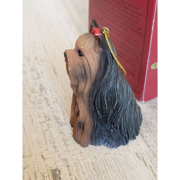 American Canine Association Yorkshire Terrier pet dog animal ornament - Picture 5 of 7